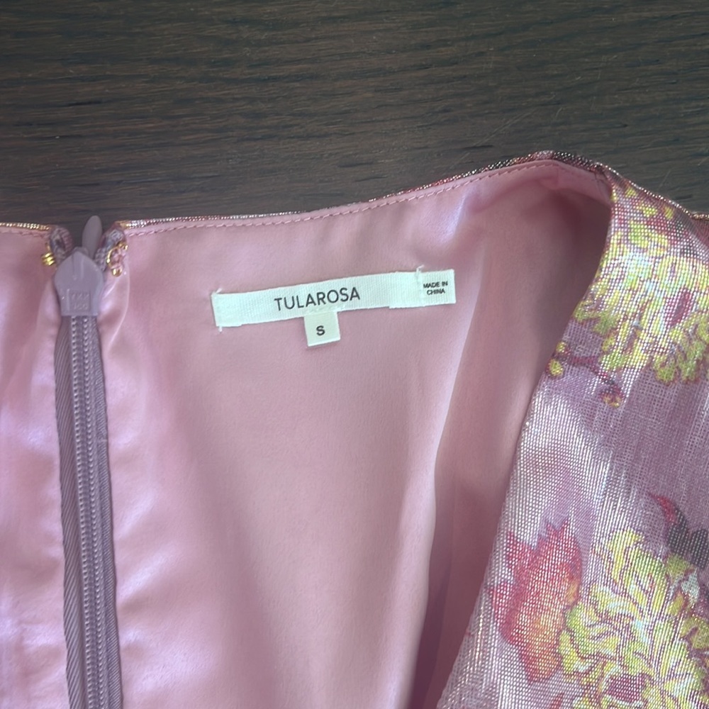 Tularosa metallic pink dress - Picture 5 of 6